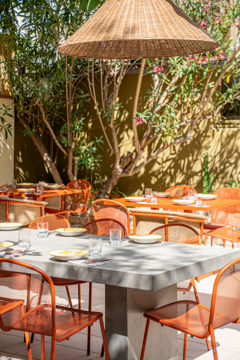 Terrasse du restaurant ZAÏ à Vannes
