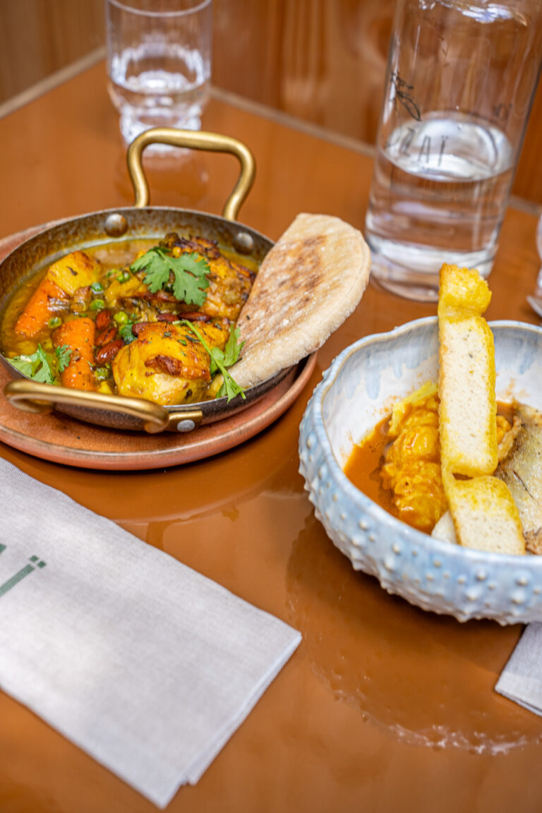 Légumes frais préparés au restaurant ZAÏ